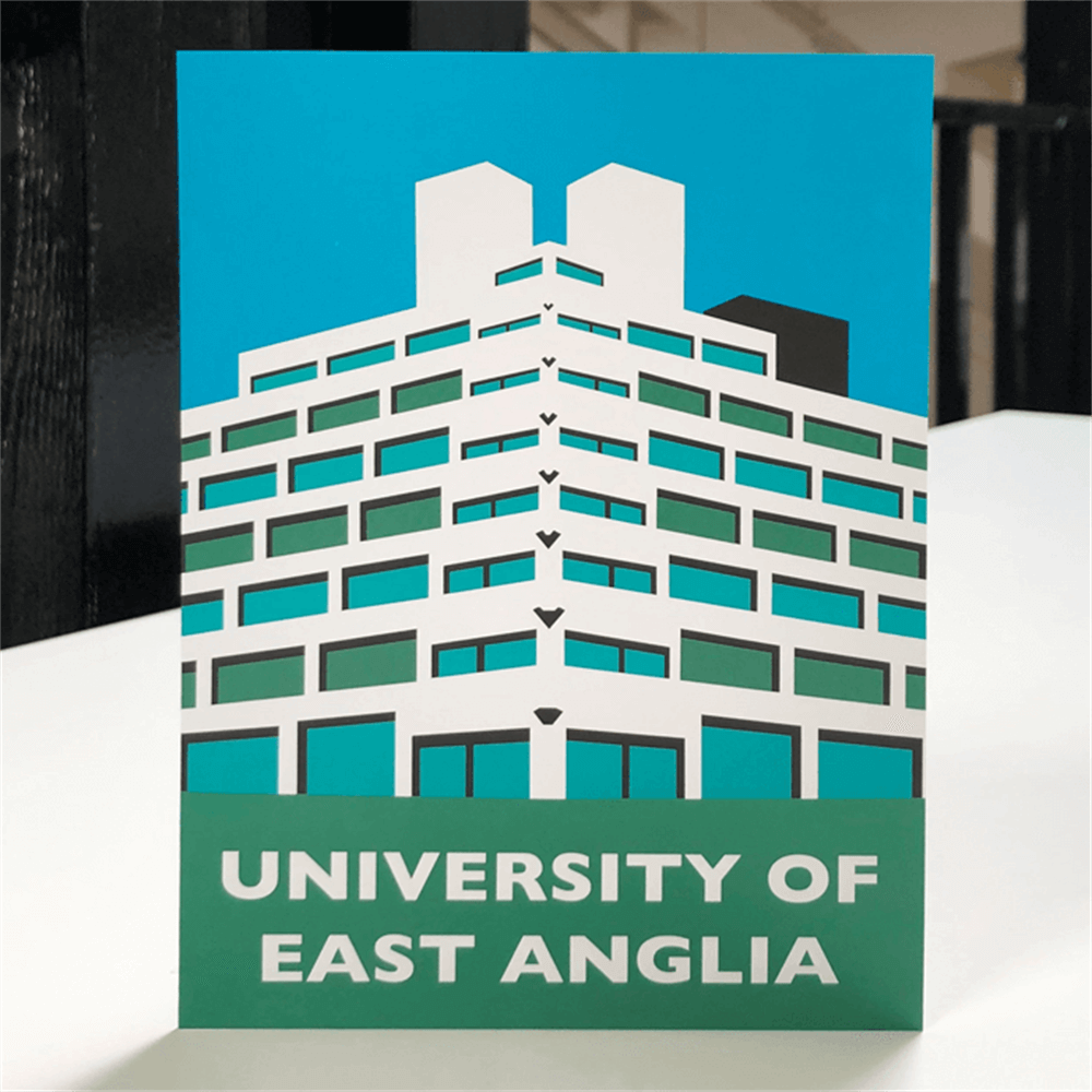 Rebecca Pymar University Of East Anglia Greetings Card